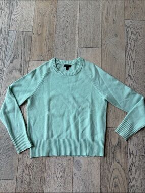 J. Crew Mint Crewneck Sweater